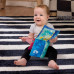 BABY EINSTEIN Měkká kniha plná aktivit Ocean Opposites™, 0m+