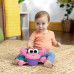 BRIGHT STARTS Hračka hudební a multisenzorická Rockin' Crawling Crab™ - Pink, 6m+