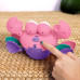 BRIGHT STARTS Hračka hudební a multisenzorická Rockin' Crawling Crab™ - Pink, 6m+