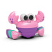 BRIGHT STARTS Hračka hudební a multisenzorická Rockin' Crawling Crab™ - Pink, 6m+