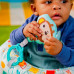 BRIGHT STARTS Křesílko učicí s hračkami připravené na cestování Learn-to-Sit™, 4m+
