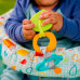 BRIGHT STARTS Křesílko učicí s hračkami připravené na cestování Learn-to-Sit™, 4m+