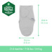 INGENUITY Zavinovačka SwaddleMe™ Ulitka bavlna 1 TOG 0-3m Monogram Collection™ Safari Swaddle, 3ks INGENUITY Zavinovačka SwaddleMe™ Ulitka bavlna 1 TOG 0-3m Monogram Collection™ Safari Swaddle, 3ks