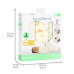 INGENUITY Zavinovačka SwaddleMe™ Ulitka bavlna 1 TOG 0-3m Monogram Collection™ Safari Swaddle, 3ks INGENUITY Zavinovačka SwaddleMe™ Ulitka bavlna 1 TOG 0-3m Monogram Collection™ Safari Swaddle, 3ks