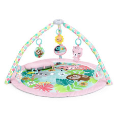 BRIGHT STARTS Deka na hraní pro rozvoj motoriky a smyslů POP 'N Wiggle Rosy Rainforest™, 0m+