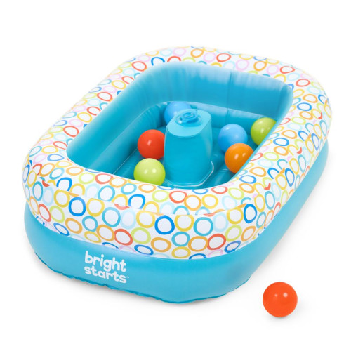 BRIGHT STARTS Vanička a bazén s míčky Bathe & Giggle™ 2 v 1, 6m+ BRIGHT STARTS Vanička a bazén s míčky Bathe & Giggle™ 2 v 1, 6m+