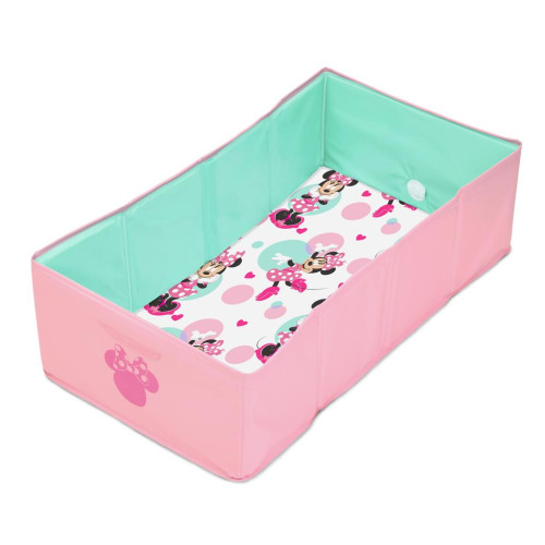 BRIGHT STARTS Vanička na cesty skládací Minnie Mouse™ TuckAway™, 12m+ BRIGHT STARTS Vanička na cesty skládací Minnie Mouse™ TuckAway™, 12m+