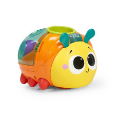 BRIGHT STARTS Hračka vkládací interaktivní s míčky Spin 'n' Chase Bug™, 6m+