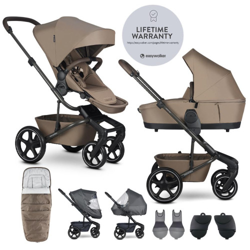 EASYWALKER Set XXL kočárek kombinovaný Harvey NXT s příslušenstvím Mocha Brown EASYWALKER Set XXL kočárek kombinovaný Harvey NXT s příslušenstvím Mocha Brown