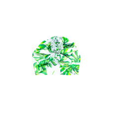 enie baby Turban - dětská čepice 3-6m Tropical leaves