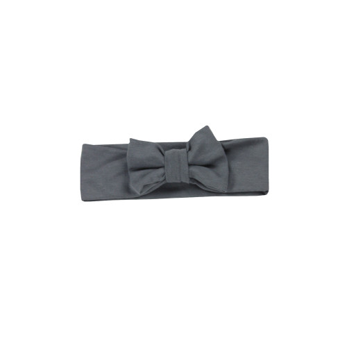 enie baby Dětská čelenka Minnie 9-12m BAMBOO šedá