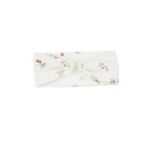 enie baby Dětská čelenka CUTE 9-12m FLOWERS CREME   