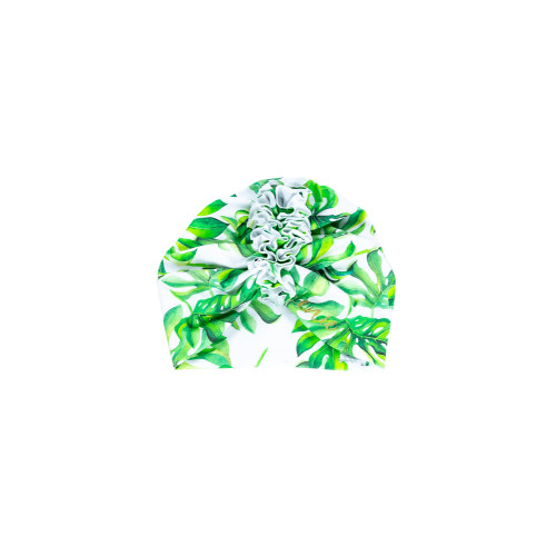 enie baby Turban - dětská čepice 0-3m Tropical leaves enie baby Turban - dětská čepice 0-3m Tropical leaves