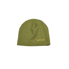 enie baby Dětská čepice BAMBOO 6-9m khaki