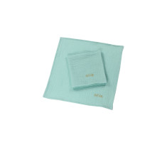 enie baby Mušelínové plenky 30x30cm mentolové - 2ks