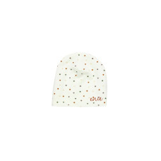 enie baby Dětská čepice 0-1m DOTS CREME