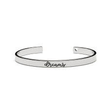 Proud MaMa Náramek Bangle Dreams v barvě stříbrné 515