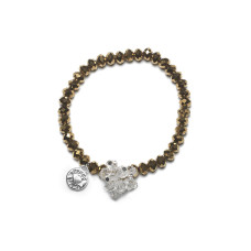 Proud MaMa Náramek Charm Beads zlatý 379