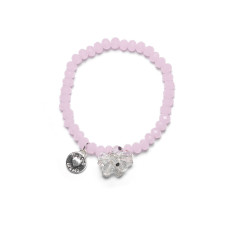 Proud MaMa Náramek Charm Beads růžový 385