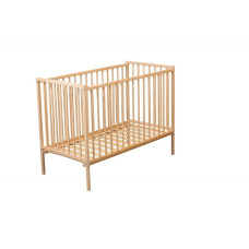 Combelle Dětská dřevěná postýlka Remi natural 60x120 cm