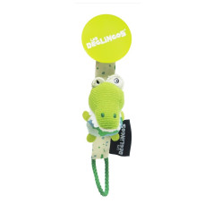 Deglingos Klip na dudlík aligator ALIGATOS zelený 20cm