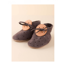 Moccs capáčky tmavé hvězdičky s knoflíkem velikost 24/25