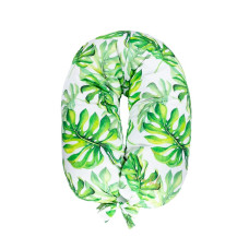 enie baby Kojící polštář SATINE tropical leaves z paměťové pěny