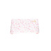 enie baby Mantinel SATINE pink leaves