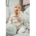 enie baby Dětská čepice BAMBOO 3-6m karamel
