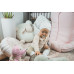 enie baby Dětská čepice 9-12m DOTS CREME