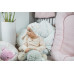 enie baby Dětská čepice 9-12m DOTS CREME