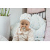 enie baby Dětská čepice 6-9m DOTS CREME