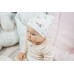 enie baby Dětská čepice 16-20m FLOWERS CREME