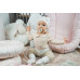 enie baby Dětská čepice 16-20m FLOWERS CREME
