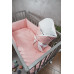 enie baby Mantinel bavlněný DOTS coral