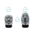 Fillikid Luca 360° grey-grey