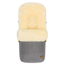 Fillikid Fusak zimní z jehněčí kožešiny Bernina lightgrey melange