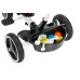 Fillikid Tříkolka Niki 360 white grey