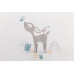 Fillikid Podložka přebalovací deer 50x70 cm