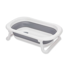 Fillikid Skládací dětská vanička Orca grey-white