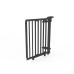 Geuther Schodišťová zábrana 67 - 95 cm, dřevěná, black