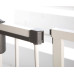 Geuther Zábrana do dveří Easylock Plus 84.5 - 92.5 cm, kovová, white