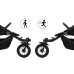 Fillikid Jogger Run black melange
