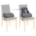 Fillikid Cestovní podsedák Cushion grey melange