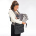 Fillikid Zateplený potah na nosítko coral fleece grey