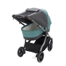 Fillikid Sluneční clona na kočárek Deluxe grey melange