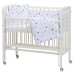 Fillikid Ložní souprava Luxe stars white/blue + matrace