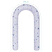 Fillikid Mantinel válec do postýlky Jersey stars white/blue 190 cm