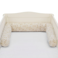 Fillikid Mantinel válec do postýlky Jersey dog beige 190 cm