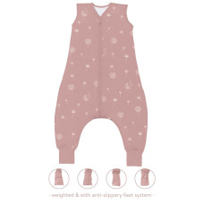 Fillikid Dětský overal na spaní dandelion pink vel. 104